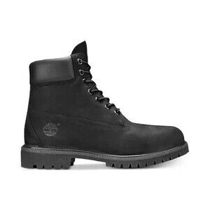 Timberland Men's 6” Inch CLASSIC Premium BOOTS 10073 BLACK Nubuck NWOB Size 11.5